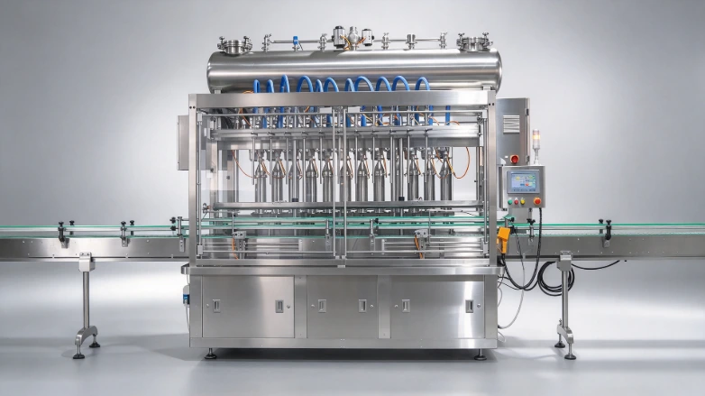 servo piston filling machine