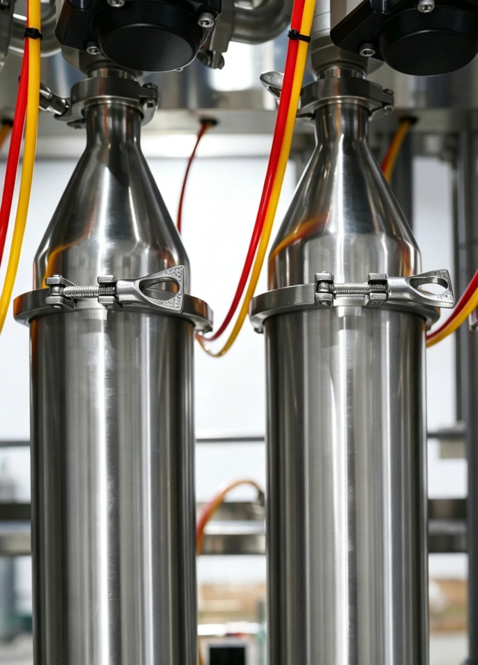 Industrial servo-driven piston rotary body lotion filling machine for flat and square bottles