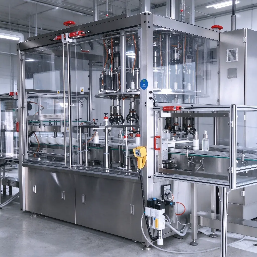 High Speed Pump Capping Machine .webp