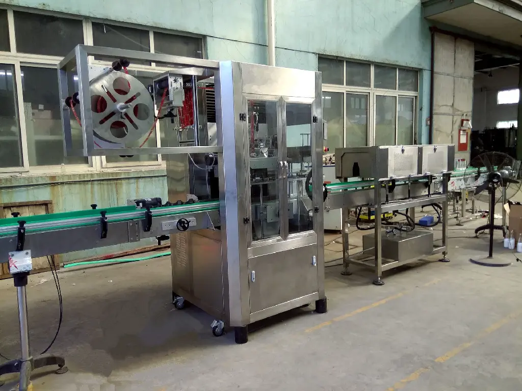 Automatic Shrink Sleeve Labeling Machine.webp