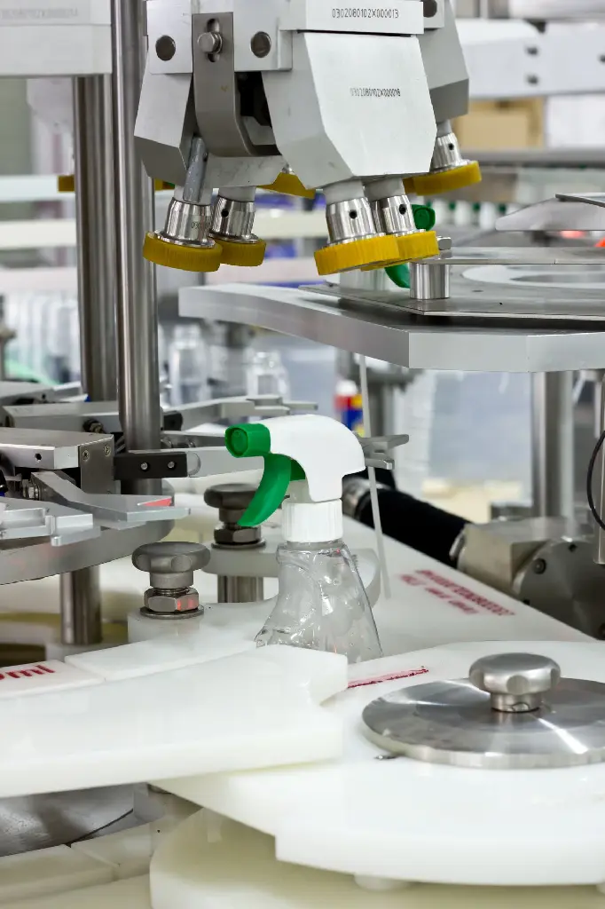 Servo driven trigger capping machine.webp
